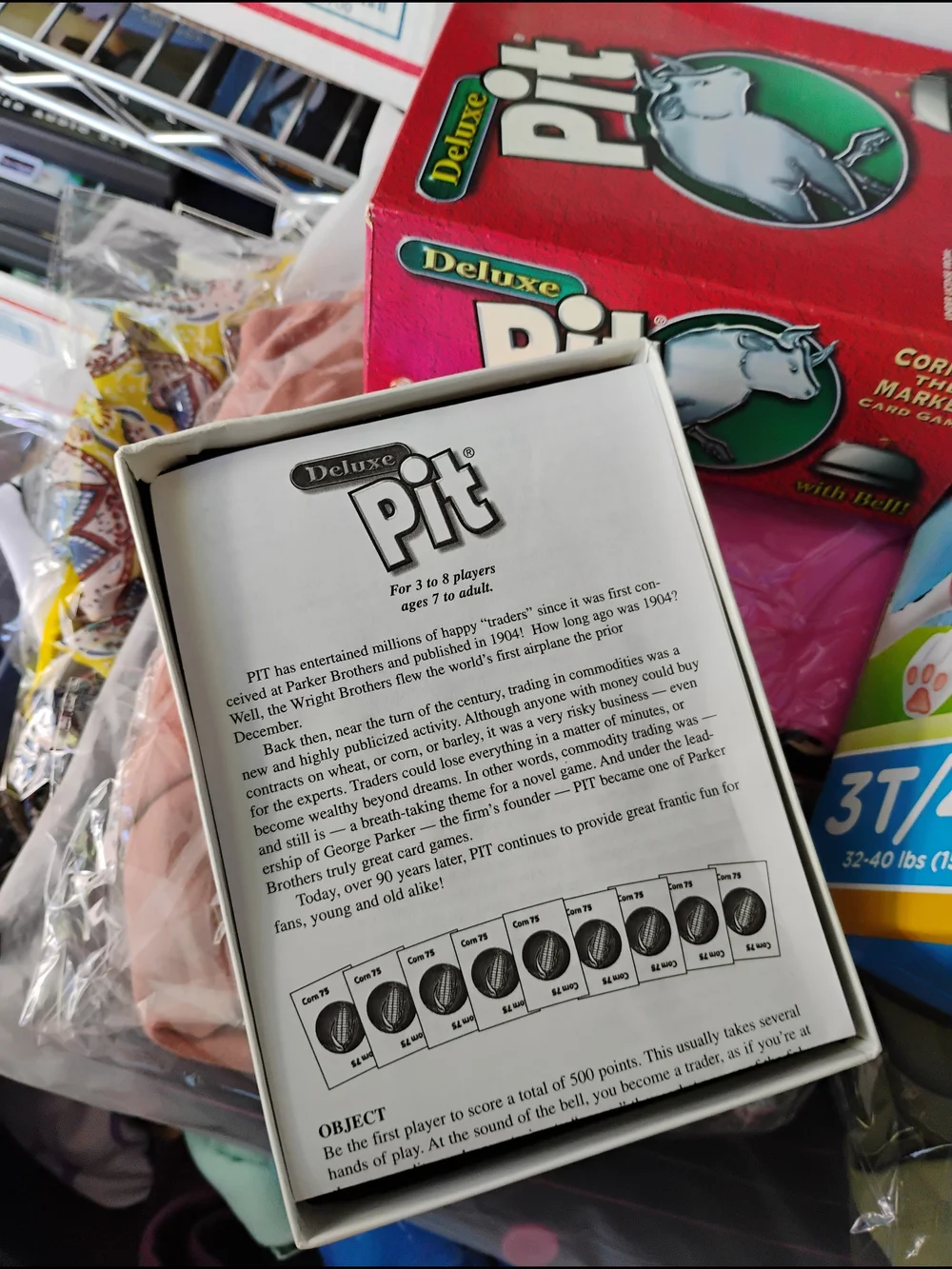 1998 Deluxe Pit Card Game